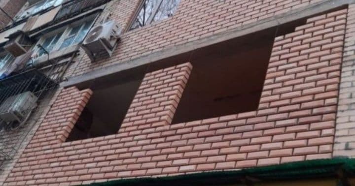 Balkonga g'isht teramiz.Kladka balkon. Керпичная кладка балканов — 1