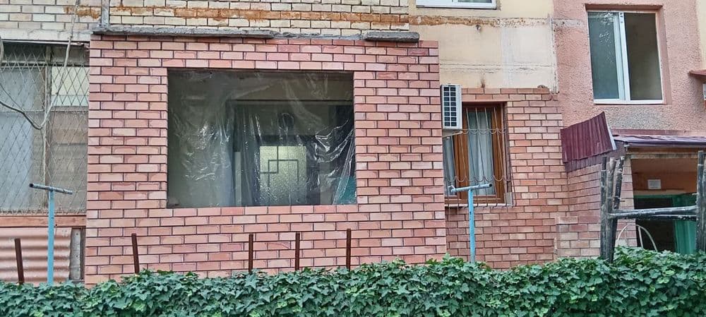 Balkonga g'isht teramiz.Kladka balkon. Керпичная кладка балконов — 2