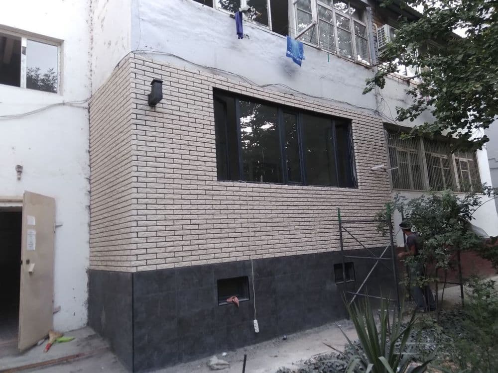 Balkonga g'isht teramiz. Kladka balkon. Керпичная кладка балконов — 1