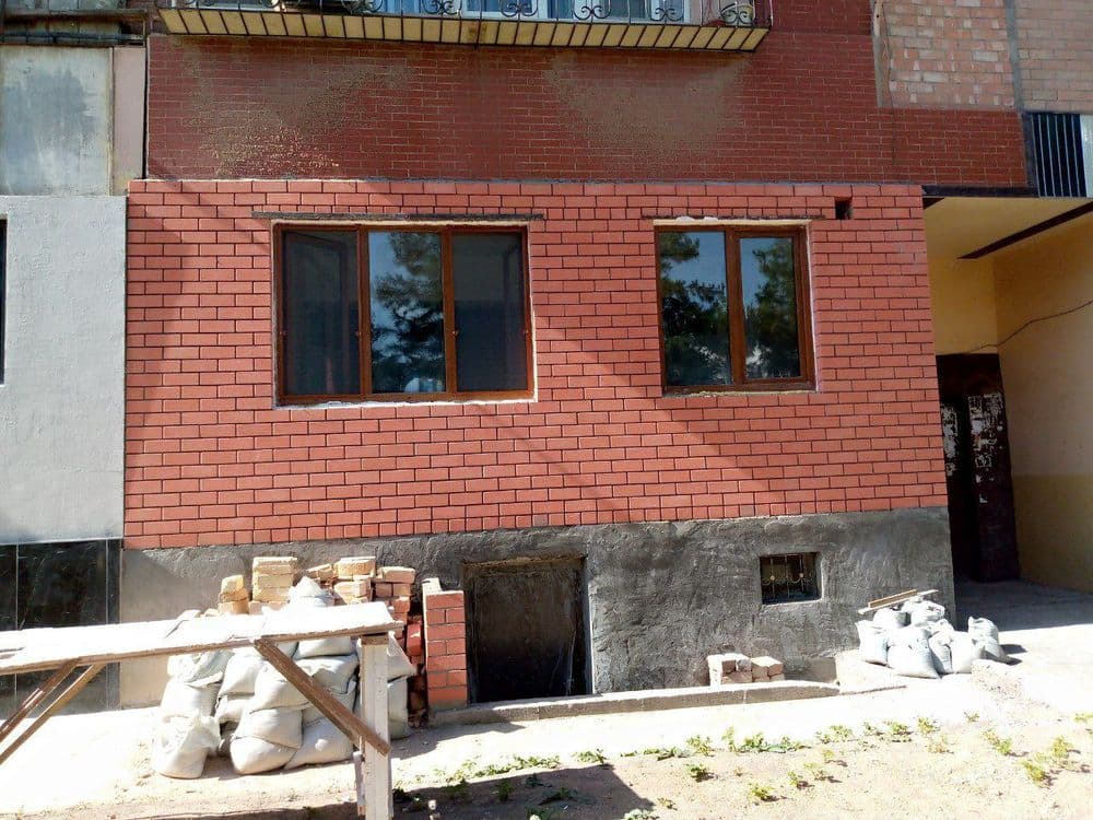 Balkonga g'isht teramiz.Kladka balkon.Керпичная кладка балканов — 3