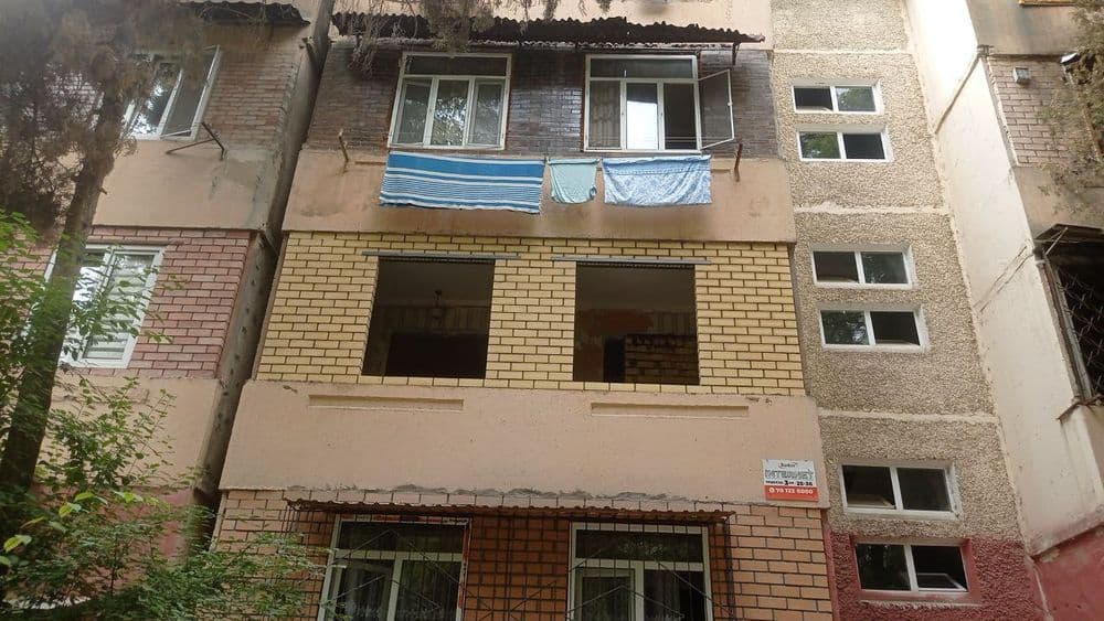 Balkonga g'isht teramiz.Kladka balkon.Керпичная кладка балканов — 7