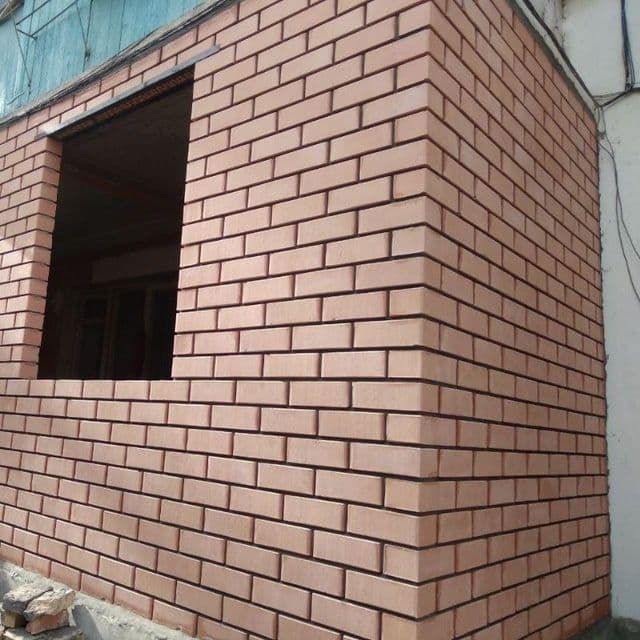 Balkonga g'isht teramiz.Kladka balkon.Керпичная кладка балканов — 8
