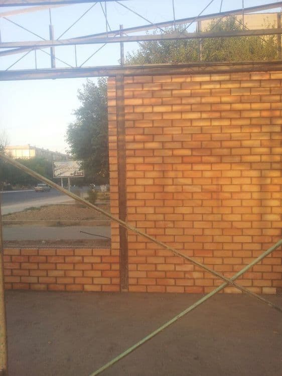 Balkonga g'isht teramiz.Kladka balkon.Керпичнач кладка балканов — 7