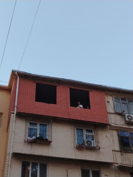 Balkonga g'isht teramiz.Kladka balkon.Керпичная кладка балканов — 1
