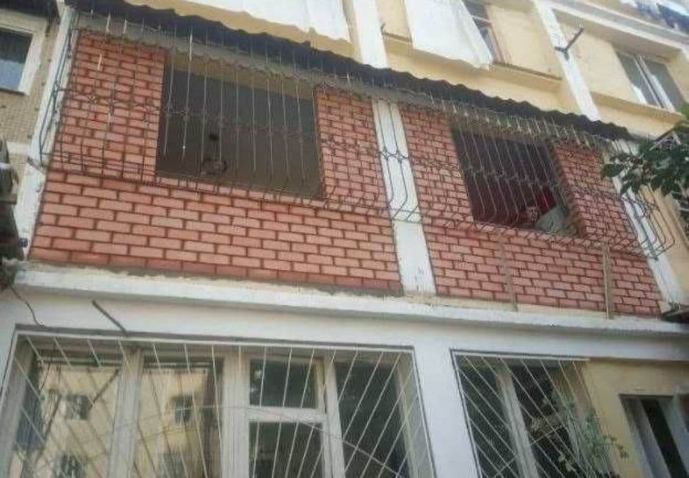Кладка балкона простам кирпича шкатолка стяжка — 6