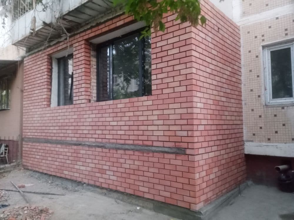Кладка балкон балконга гишт терамиз — 1
