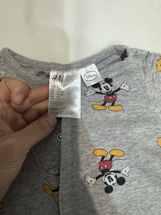 Слипы от H&M 12-18 м но большимерит — 7