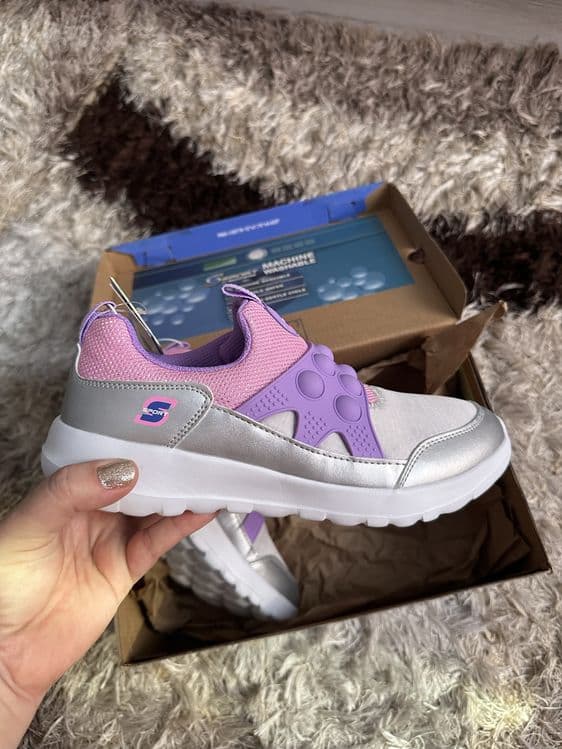 Оригинал новые кроссовки Skechers на девочку 36-37 — 4