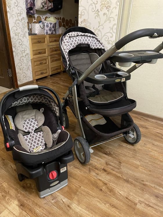 Коляска и автокресло Graco Click Connect 3 in 1 — 1