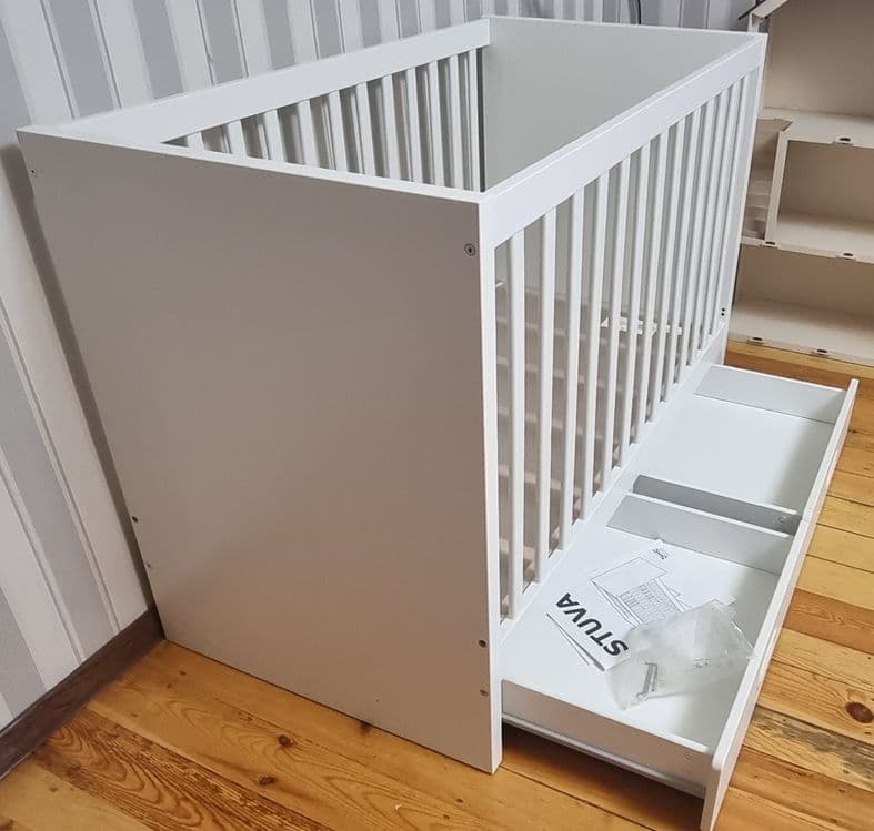 Кроватка детская с 0 до 7лет ikea — 8