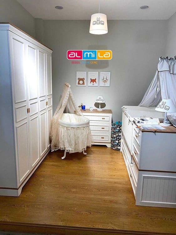 Комплект мебели для новорождённых MONTE BABY (Турция оригинал) Almila — 1