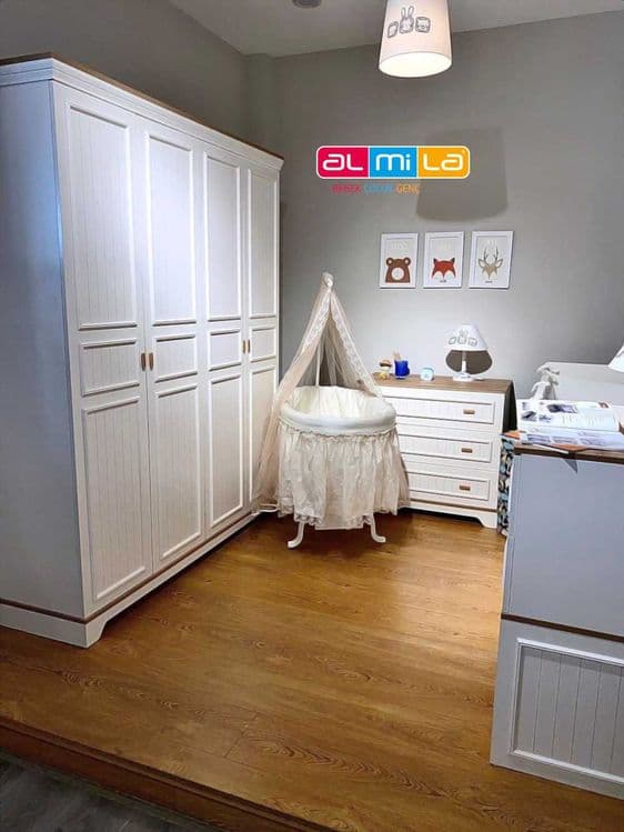 Комплект мебели для новорождённых MONTE BABY (Турция оригинал) Almila — 2