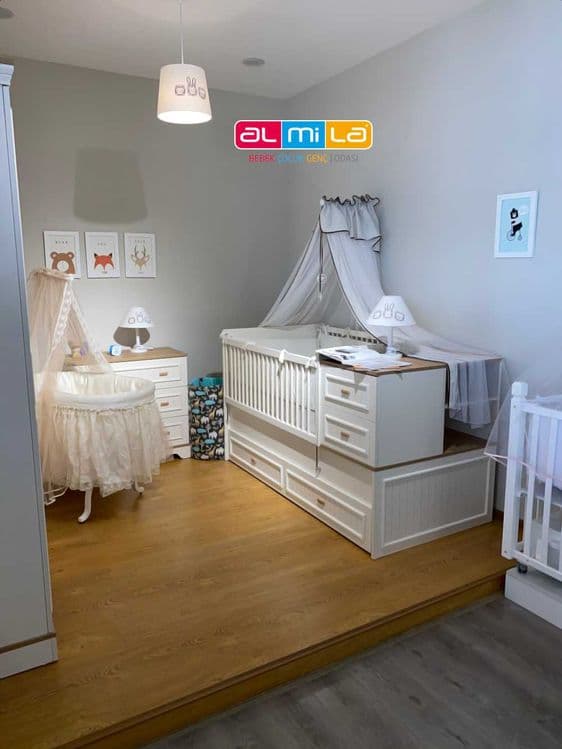 Комплект мебели для новорождённых MONTE BABY (Турция оригинал) Almila — 3