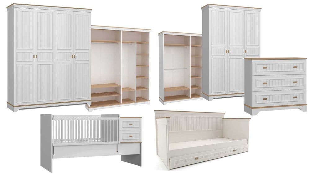 Комплект мебели для новорождённых MONTE BABY (Турция оригинал) Almila — 8
