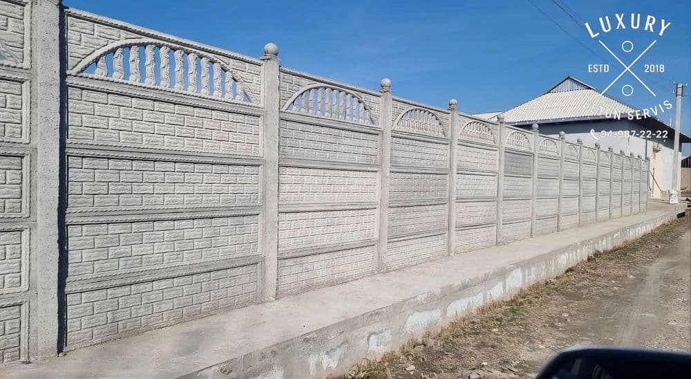 бетон девор йевро забор — 3