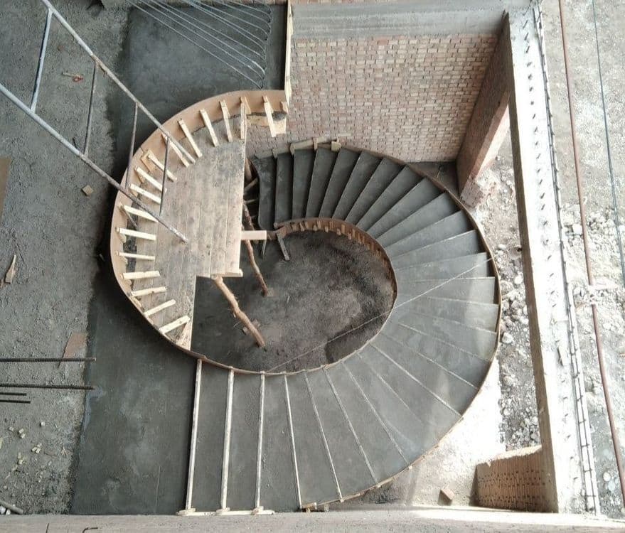Beton zina (  лестница) qilamiz. — 5