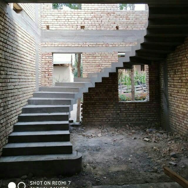 Бетон зина (лестница) киламиз. — 4