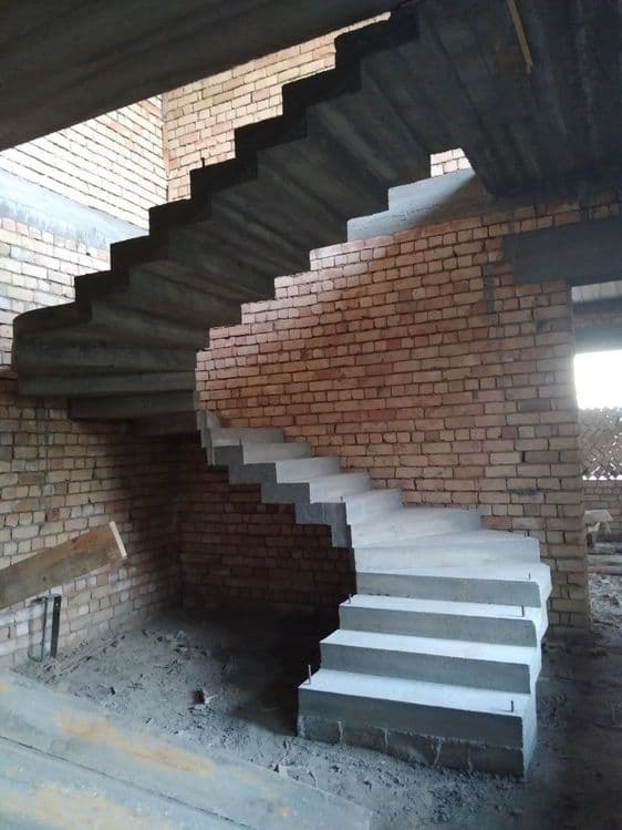 Бетон зина (лестница) киламиз. — 7