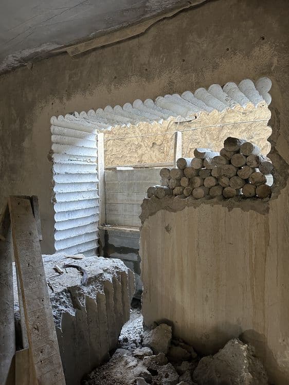 Beton teshish xizmati, Almazni bur gisht biton devolarga teshish — 8