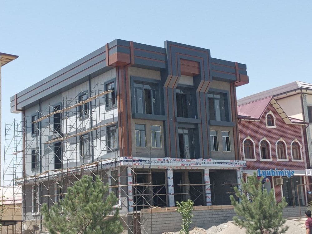 Алюкабонд фасад ишлари Alikafon alupanel Alstar — 5