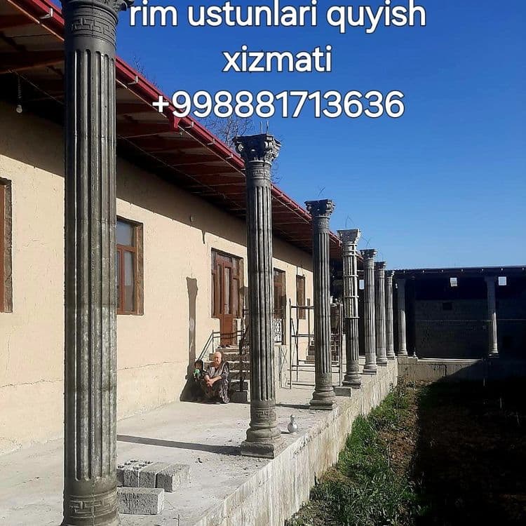 Rim ustunlari quyish xizmati ozbekiston buylab xizmat korsatiladi — 4