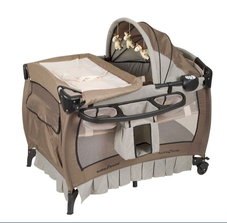 Даставка бесплатная Детский Кровать Манеж  Baby Trend Deluхе — 1