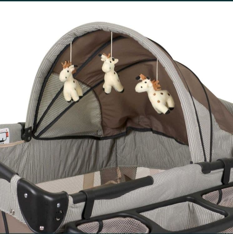 Даставка бесплатная Детский Кровать Манеж  Baby Trend Deluхе — 3
