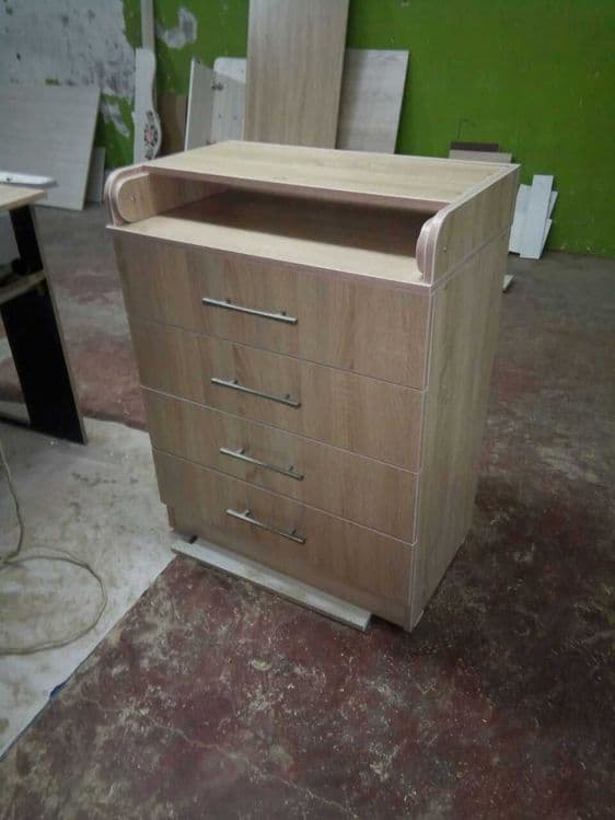 Komod Chester Bollalar uchun mebel massaj stol — 6