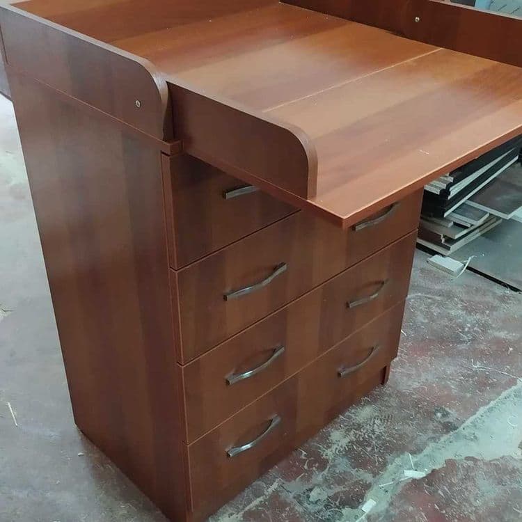 Komod Chester Bollalar uchun mebel massaj stol — 7