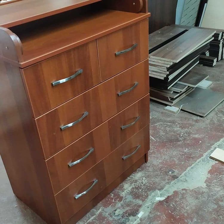 Komod Chester Bollalar uchun mebel massaj stol — 8