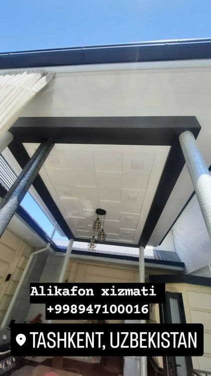 Алюкобонд монтаж #аликафон# alikofon #алусапон фасад ишлари — 1