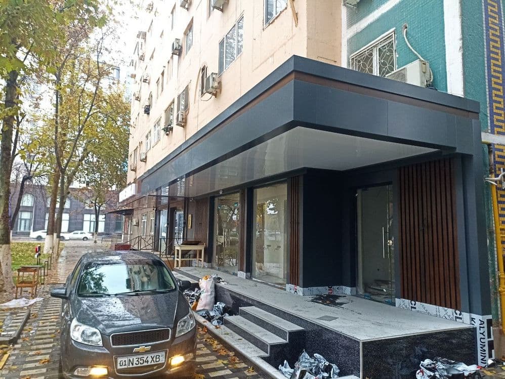 Алюкабонд алибонд хизмати акфа фасад ишлари — 1