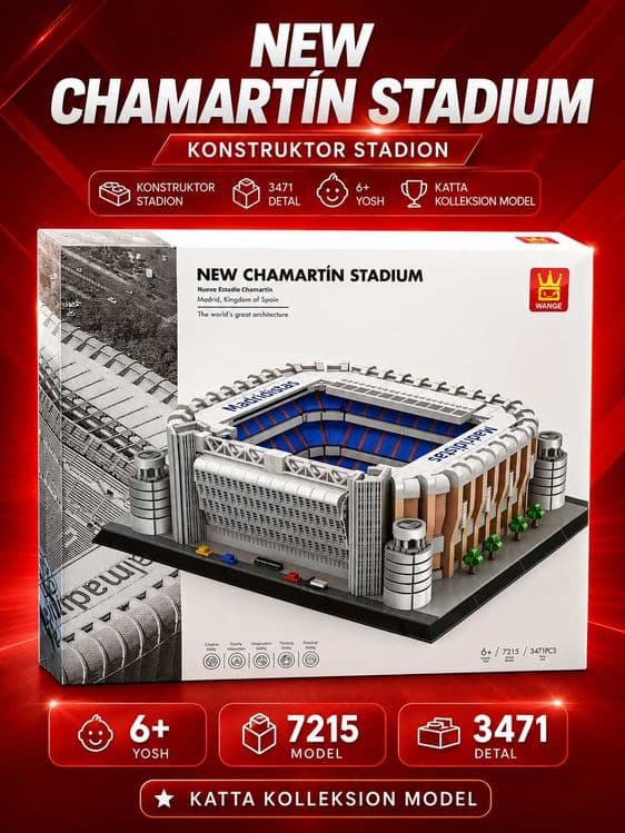 LEGO Konstruktor, Har xil modellar, Yangi Stadion, Mashina, AKSIYA — 6