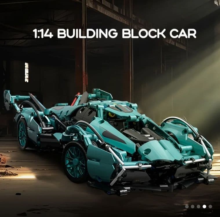 Конструктор лего Lamborghini V12, машина Ламборджини — 2