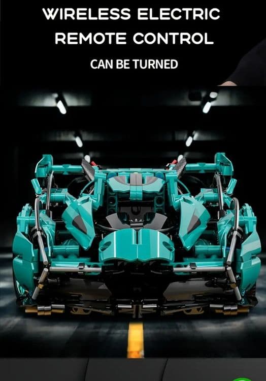 Конструктор лего Lamborghini V12, машина Ламборджини — 3