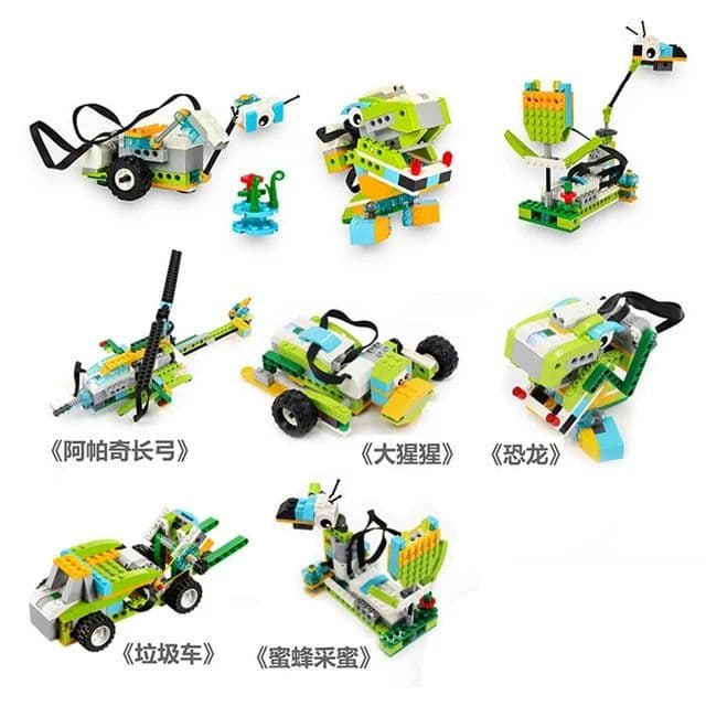 Lego Wedo 2.0 full set 2 мотора+зарядное аккумулятор+800 инструкции — 3
