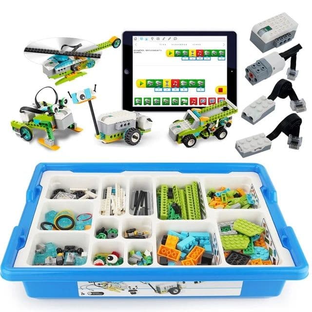 Lego Wedo 2.0 full set 2 мотора+зарядное аккумулятор+800 инструкции — 5