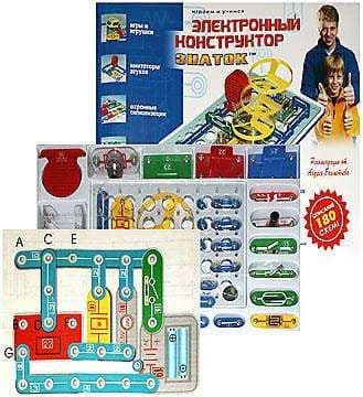 Электронный конструктор, Знаток (118 схем) — 7