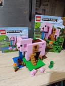 Лего Minecraft Дом свинья 21170.