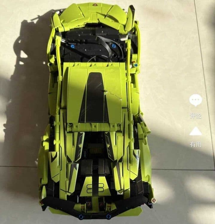 Lannborghini лего конструктор. 1280 + деталей — 5