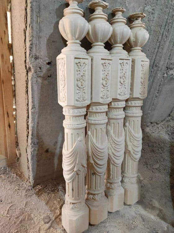 деревянные лестницы обшивка апшифка  лестница зина zina apshifka mdf — 8