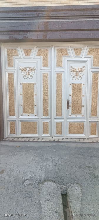 Покраска реставрация ворот — 3