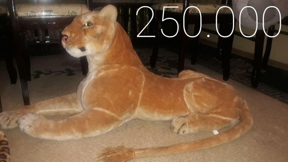 Мягкий игрушка Тигр  Юмшок, у'йинчок, — 1