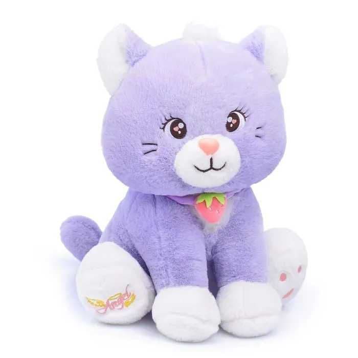 Мягкая игрушка Кошка Лина с клубничкой 30 см — 2