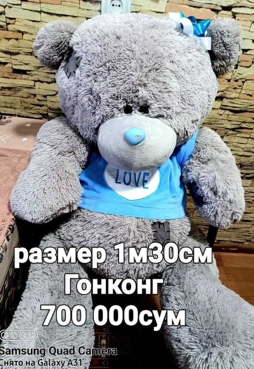 Мягкие игрушки высокого качества-Тедди,Винни пух,Шрэк,энгри бёрдс,Смеш — 2