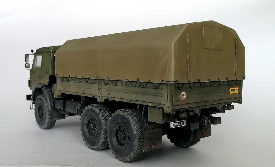Сборная модель- КАМАЗ-5350 "МУСТАНГ". Масштаб 1:35 . ZVEZDA — 4