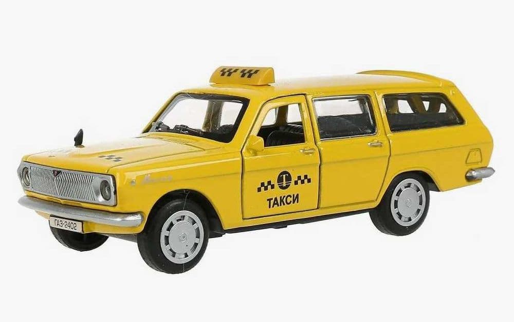 Машинка игрушка Волга Такси коллекция доставка яндекс — 3