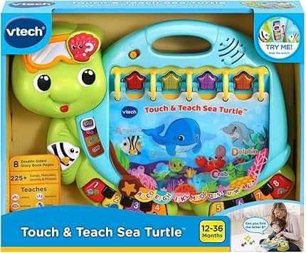 Интерактивная обучающая книга VTech Touch and Teach Sea Turtle — 1