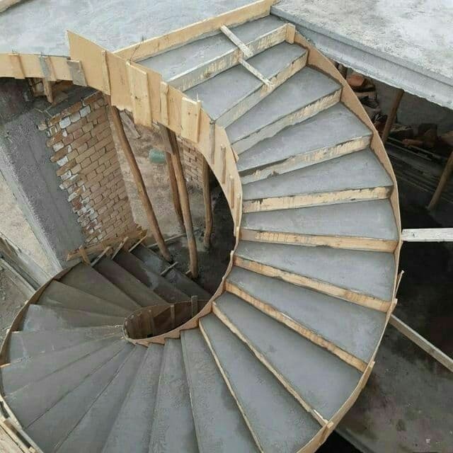 Betondan siz xoxlagan fasonda lestnitsa quyib beramiz — 2