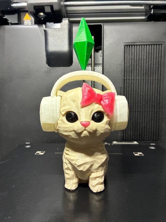 Sims Cat фигурка | мемный кот | тренд TikTok | 3D печать — 1